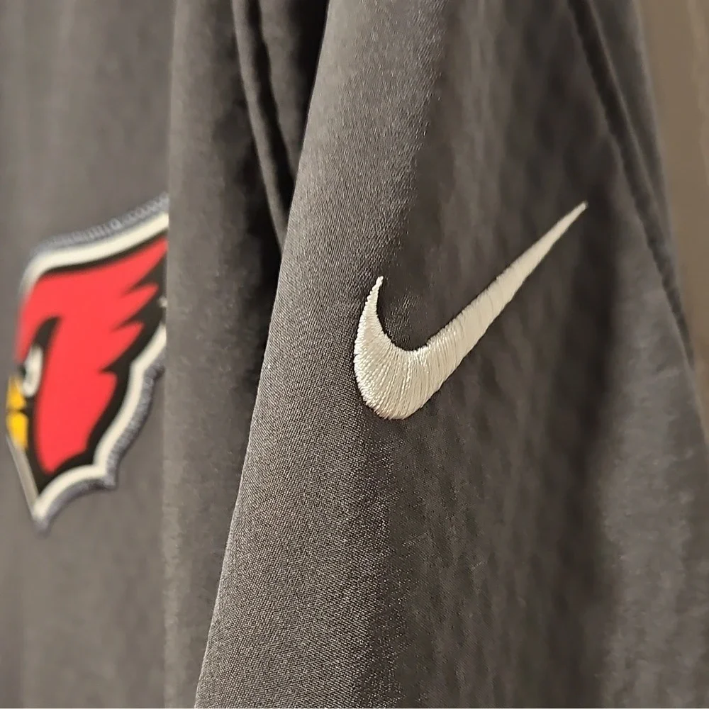 Nike NFL On-Field Apparel Arizona Cardinals Full-Zip Jacket XL Black/Red